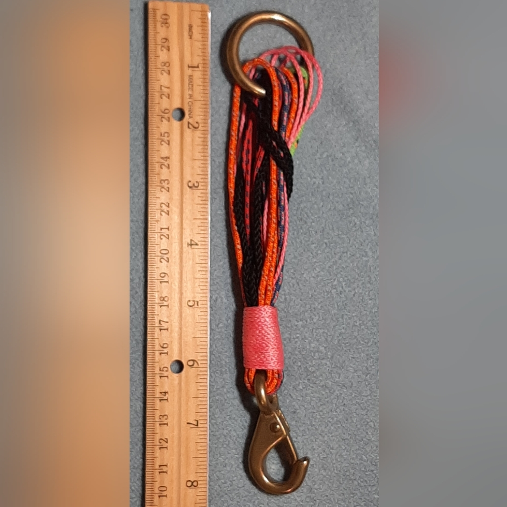 Multi-Color Keyring / Keychain & Clip - Picture 3 of 6
